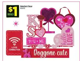 Dollar General Valentine's Decor offer
