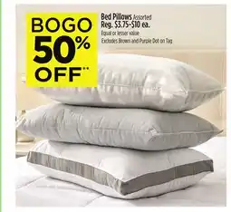Dollar General Bed Pillows offer