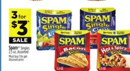 Dollar General Spam Singles offer