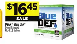 Dollar General PEAK Blue DEF Diesel Exhaust Fluid offer