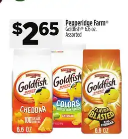 Dollar General Pepperidge Farm Goldfish offer