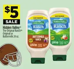Dollar General Hidden Valley The Original Ranch Original or Buttermilk offer