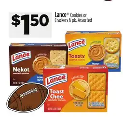 Dollar General Lance Cookies or Crackers offer