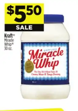 Dollar General Kraft Miracle Whip offer