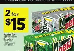 Dollar General Mountain Dew offer