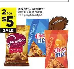 Dollar General Chex Mix or Gardetto's offer