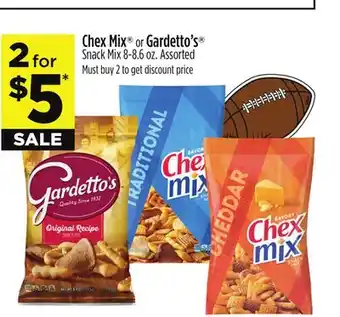 Dollar General Chex Mix or Gardetto's offer