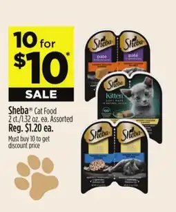 Dollar General Sheba Cat Food offer