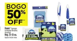 Dollar General Dawn Sponges or Kitchen Brushes offer