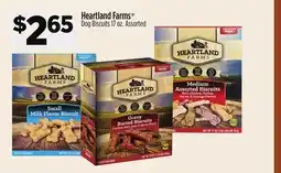 Dollar General Heartland Farms Dog Biscuits offer