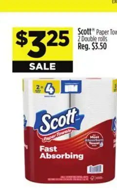 Dollar General Scott Paper Towels offer