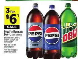 Dollar General Pepsi or Mountain Dew offer