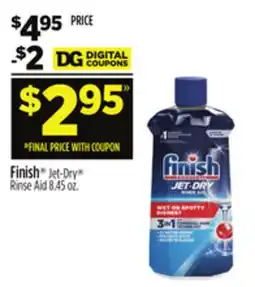 Dollar General Finish Jet-Dry Rinse Aid offer