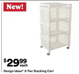 Michaels Design Ideas 3-Tier Stacking cart offer