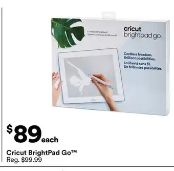 Michaels Cricut BrightPad Go offer