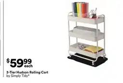 Michaels 3-Tier Hudson rolling cart by Simply Tidy offer