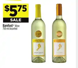 Dollar General Barefoot Wine offer