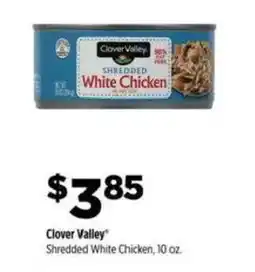 Dollar General Clover Valley Shredded White Chicken offer