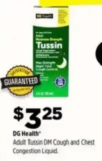 Dollar General DG Health offer
