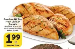 Albertsons Boneless Skinless Fresh Chicken Breasts offer
