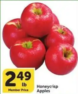 Albertsons Honeycrisp apples offer