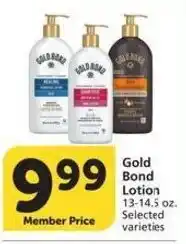 Albertsons Gold Bond Lotion offer