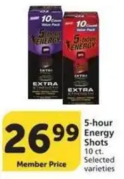 Albertsons 5-hour Energy Shots offer