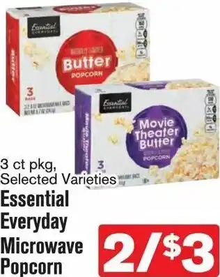 Essential Everyday Microwave Popcorn
