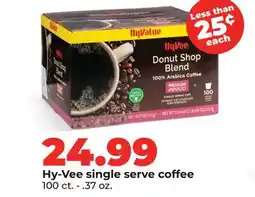 Hy-Vee Hy-Vee single serve coffee offer