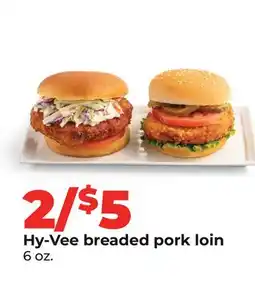Hy-Vee Hy-Vee breaded pork loin offer