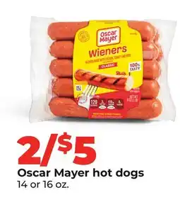 Hy-Vee Oscar Mayer hot dogs offer