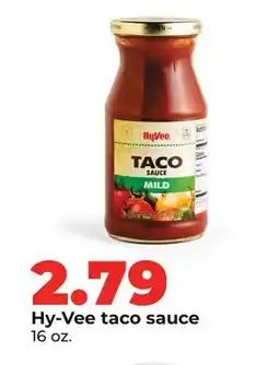 Hy-Vee Hy-Vee taco sauce offer