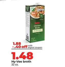 Hy-Vee Hy-Vee broth offer