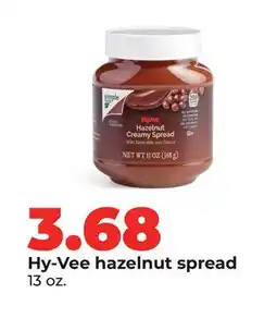 Hy-Vee Hy-Vee hazelnut spread offer