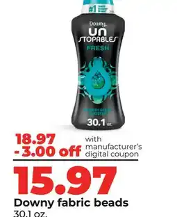 Hy-Vee Downy fabric beads offer