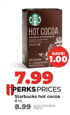 Hy-Vee Starbucks hot cocoa offer