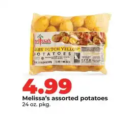 Hy-Vee Melissa's assorted potatoes offer