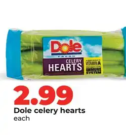 Hy-Vee Dole celery hearts offer