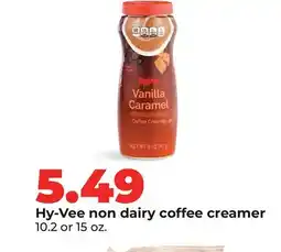 Hy-Vee Hy-Vee non dairy coffee creamer offer