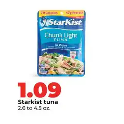 Hy-Vee Starkist tuna offer
