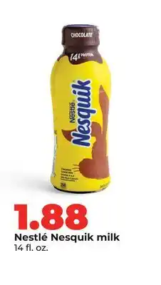 Hy-Vee Nestlé Nesquik milk offer