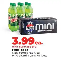 Hy-Vee Pepsi soda offer