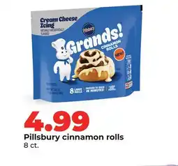 Hy-Vee Pillsbury cinnamon rolls offer