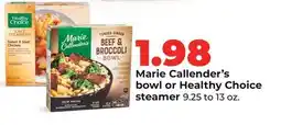 Hy-Vee Marie Callender's bowl or Healthy Choice steamer offer