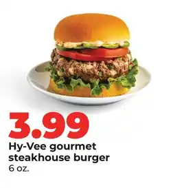 Hy-Vee Hy-Vee gourmet steakhouse burger offer
