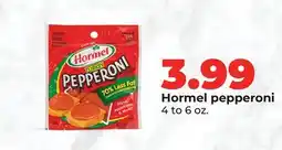 Hy-Vee Hormel pepperoni offer