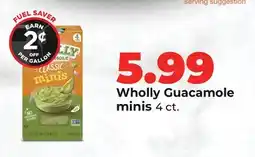 Hy-Vee Wholly Guacamole minis offer