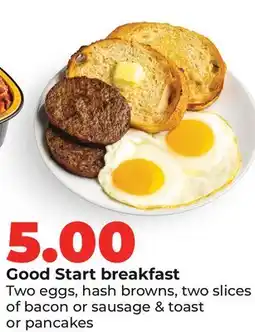 Hy-Vee Good Start breakfast offer