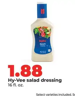 Hy-Vee Hy-Vee salad dressing offer