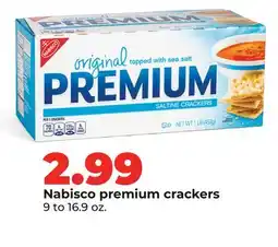 Hy-Vee Nabisco premium crackers offer